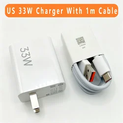 Xiaomi 33W Turbo Fast Charger - US Adapter for US With 1m Cable