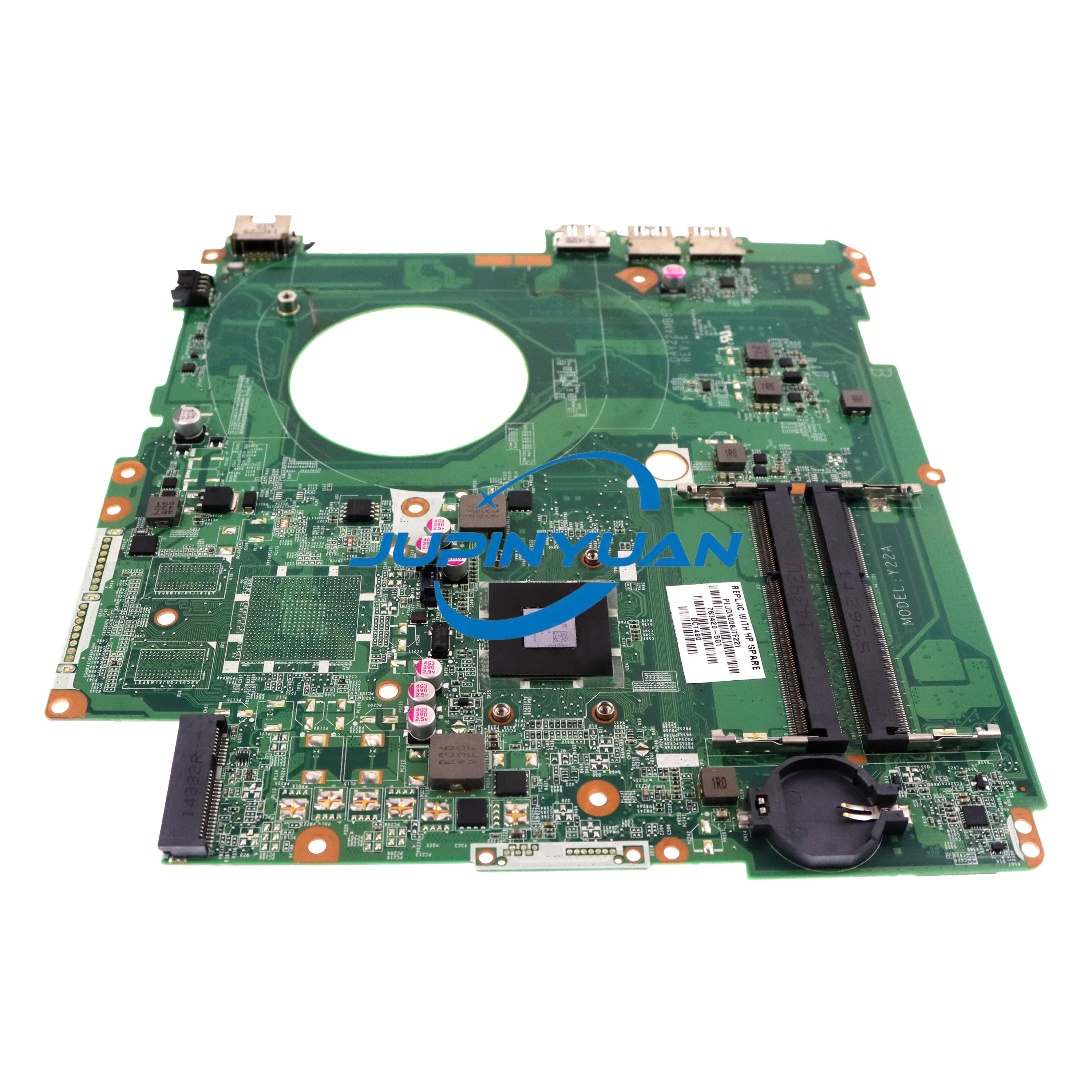 Placa-mãe portátil para HP Pavilion, placa-mãe totalmente