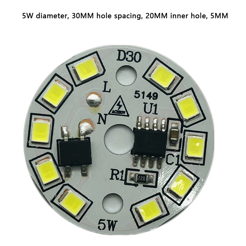 5W Cold White