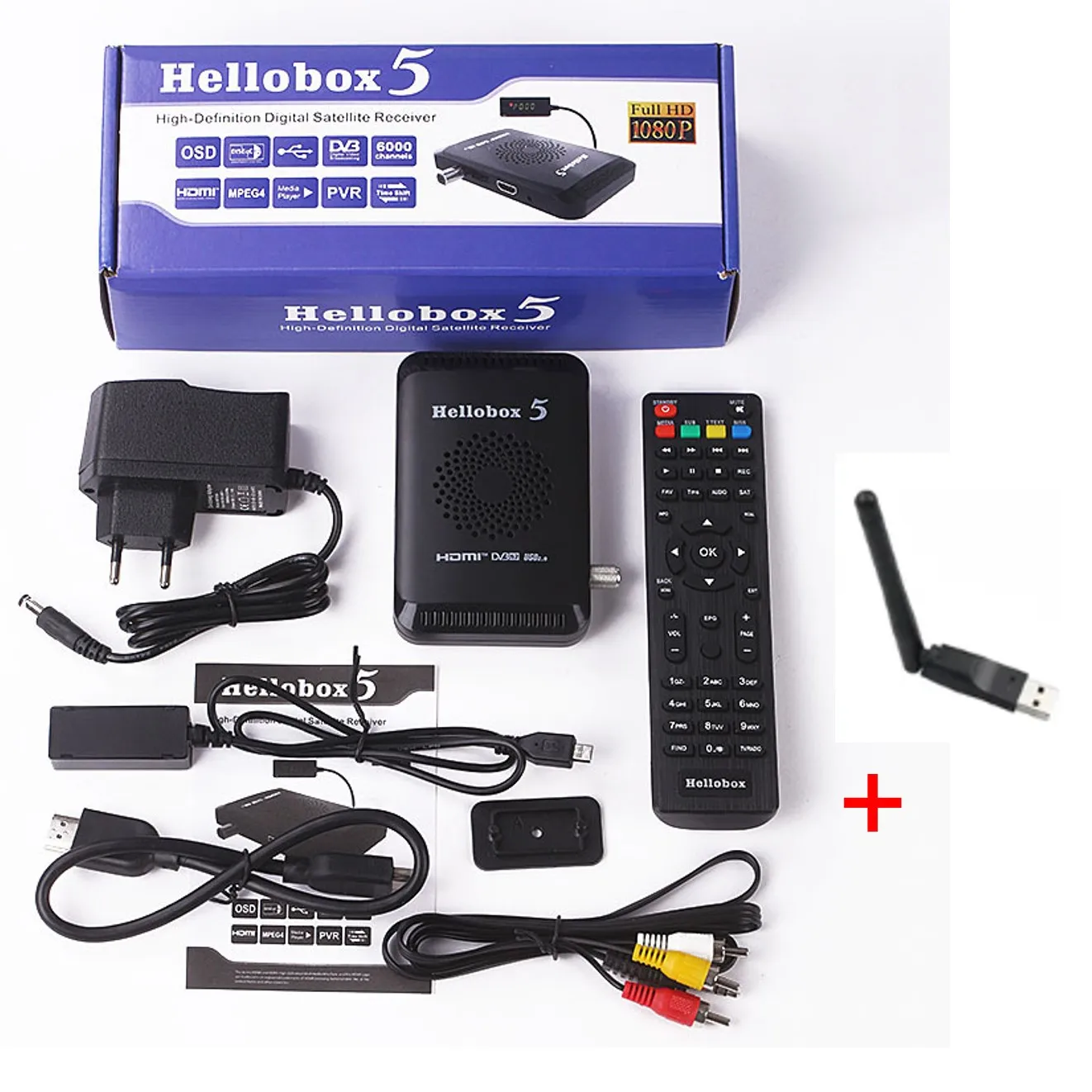 Satellite Box With All Channels