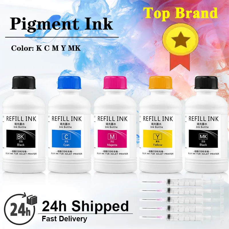 

250ML 5Colors/Set PFI-120 Pigment Ink PFI120 For Canon TM200 TM205 TM300 TM305 200 205 300 305 Printer Inks 5 Color BK C M Y MBK