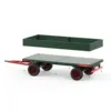 CROSSRC Spare Parts T009 Trailer for Toy 1/8 RC Tractor TL4 Iron Bull Remote Control Model Car Vehicle TH24521 2