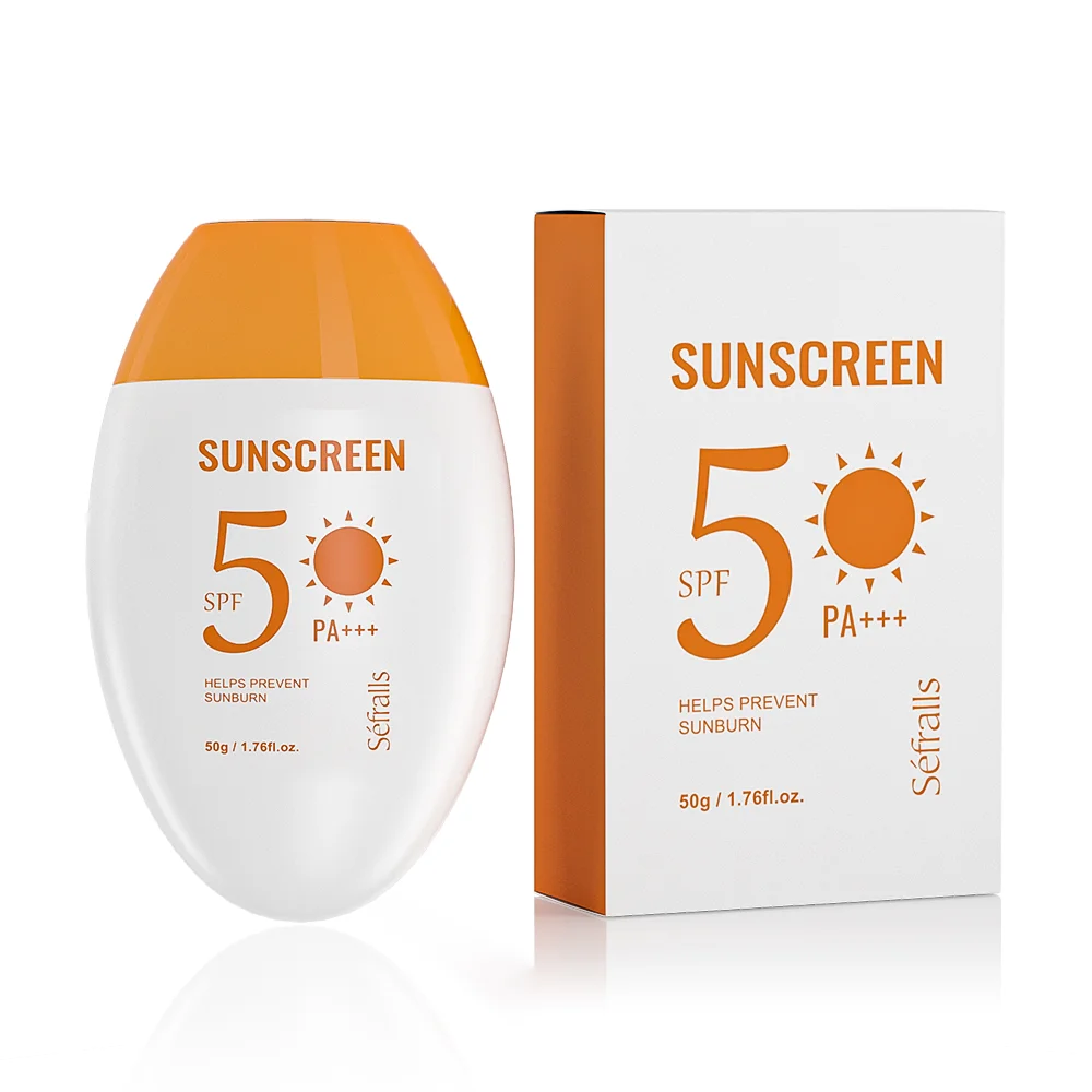 S&eacute;fralls SPF50 PA+++ Sunscreen 50g UV Protection Moisturizing Fast-Absorbing Refreshing Lotion for Face & Body sol de janeiro facial sunscreen cream