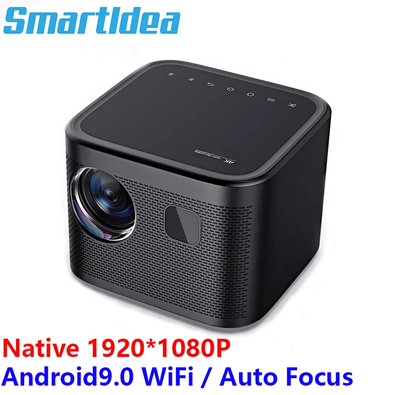 SmartIdea Auto Focus Android TV Smart 4K Projector 5G WiFi Bluetooth5.1 Full HD LCD LED Dust-free 1080P Portable Projectors