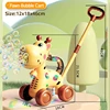 Bubble Machine Outdoor Hand Pushed Electric Light Bubble Toy New Fun Kids Cartoon Hand Push Walking Deer Toy Gift 5