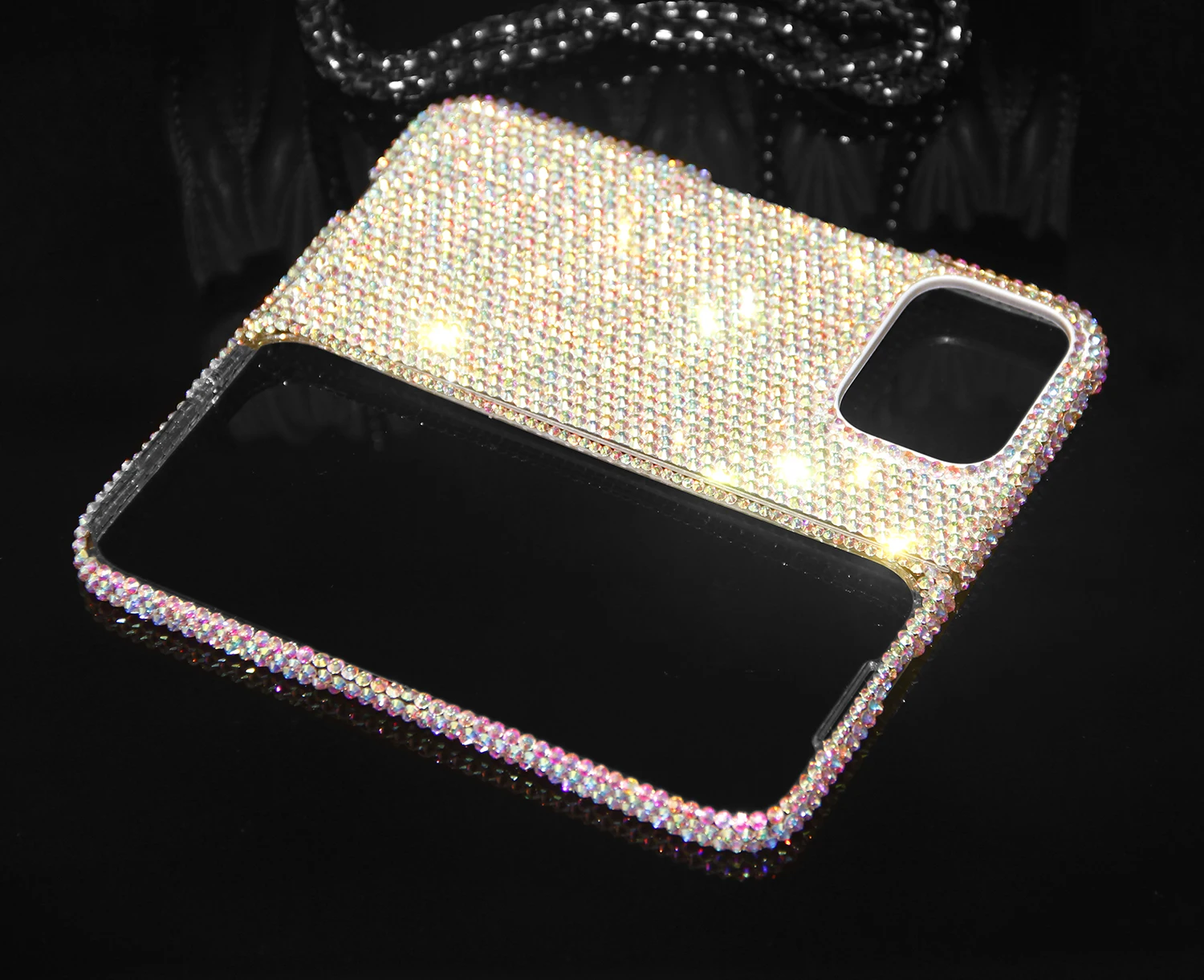 iColors Luxury Diamond Case for Google Pixel 9 Pro Fold Bling Glitter Crystal Sparkle Google Pixel Fold 2  Protective Cover 5