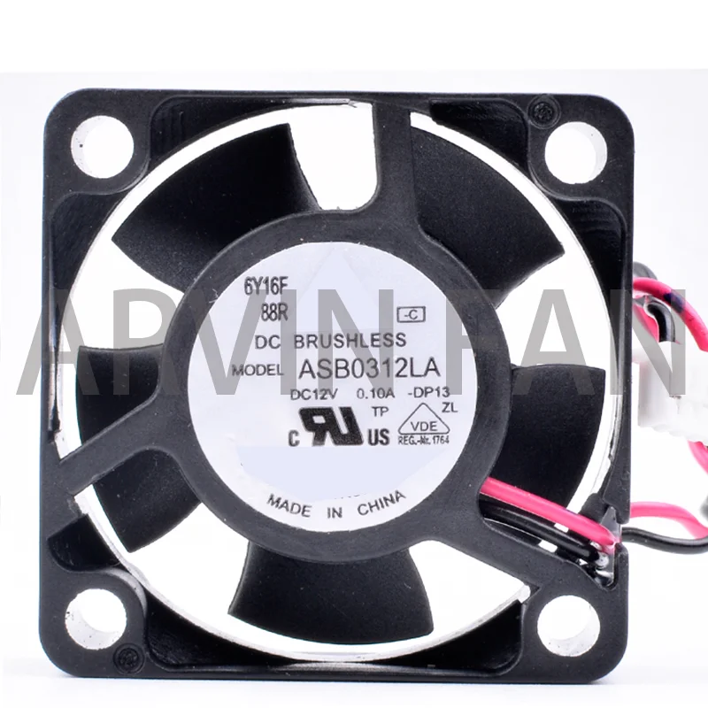 

Brand New Original ASB0312LA 3cm 3010 30mm Fan 12V 0.10A Small Device Silent Cooling Fan