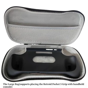 Borsa da trasporto portatile grande per Retroid Pocket 5 Grip antiurto RP5 RPG2 Retroid Pocket G2 Maniglia Grip Custodia per custodia