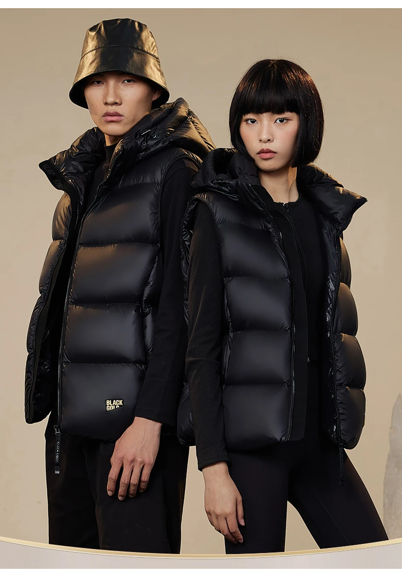 Goose Down Vest Back View