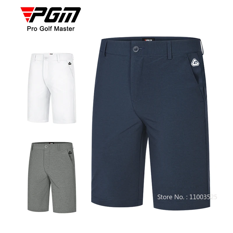 PGM Golf Short Summer Men's Solid Sports Trousers Man Comfortable Breathable Short Pants Casual Clothing Sports Wear Gym Suit