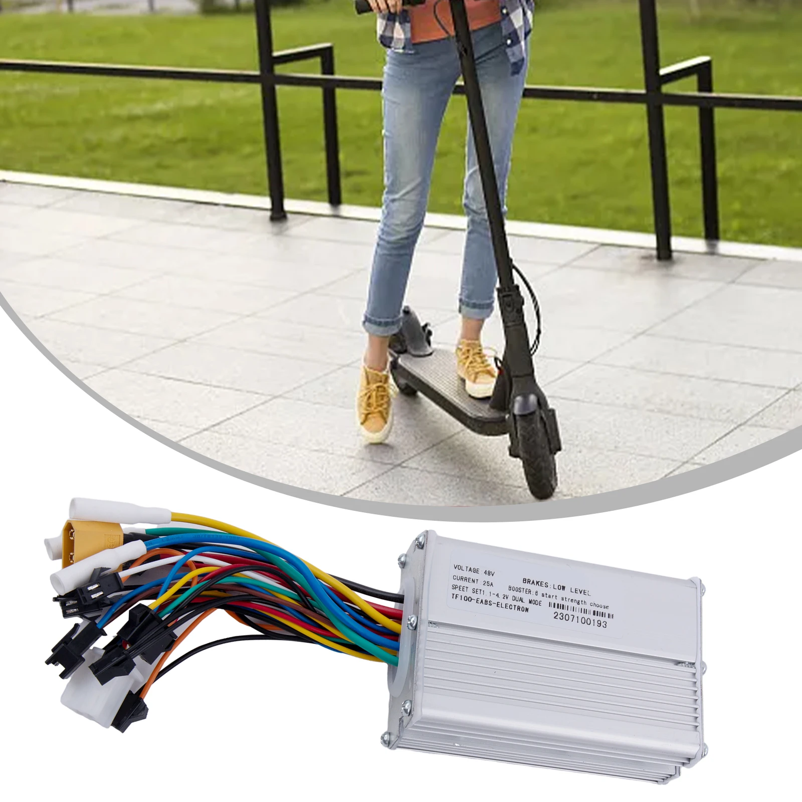 

48V-25A 1200W Φ бесщеточный контроллер двигателя с 6-контактным дисплеем для M4