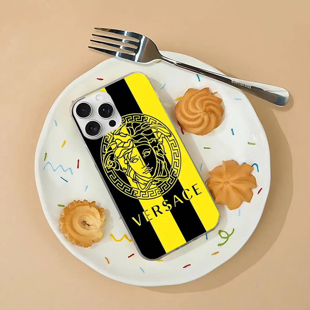 Elegant V-Versace Aurora Water Ripple Phone Case Cover