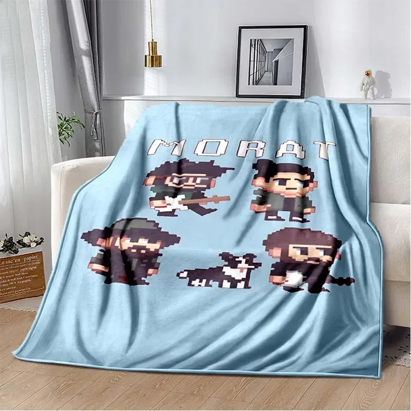 Morat Music Band Printed Flannel Blanket Soft Autumn and Winter Warm Plush Throw Blanket Adult Bedroom Sofa Bed Picnic Blanket 2