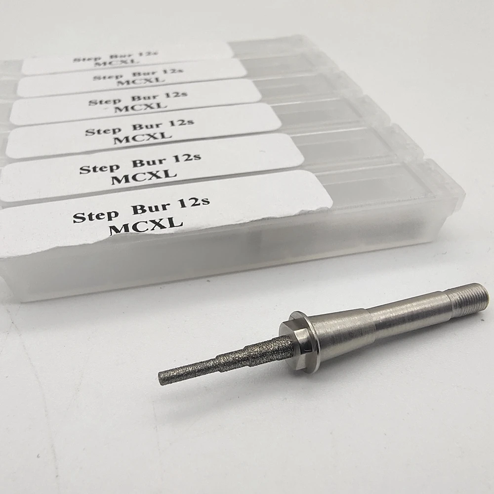 Mcxl Fresatura Burs Sirona Inlab Dental Step Cilindro Punta Bur 12S Shaper 25Rz Finisher10 Strumenti Di Laboratorio Per Litio Disilicato