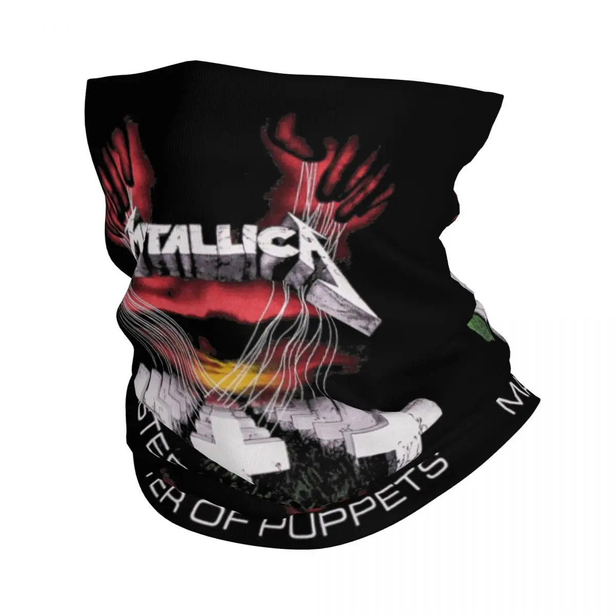 

Бандана Rock Music из тяжелого металла, бандана на шею, маска-Балаклава с принтом, шарф, многофункциональная моющаяся маска для езды на велосипеде для мужчин и взрослых