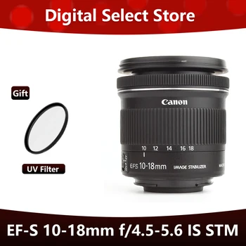 캐논 EF-S F4.5-5.6 IS STM 광각 줌 APS-C 포맷 DSLR 카메라 렌즈, 90D 250D SL3 T8i 용, 10-18mm