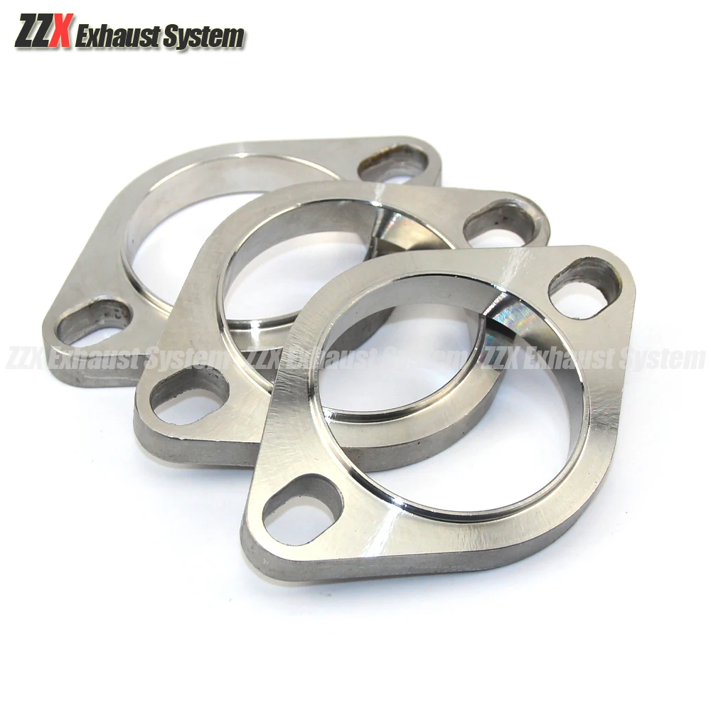 

Accessories Universal Stainless Steel Exhaust Muffler Flange Exhaust Pipe Connection 51mm 63mm 76mm Joint