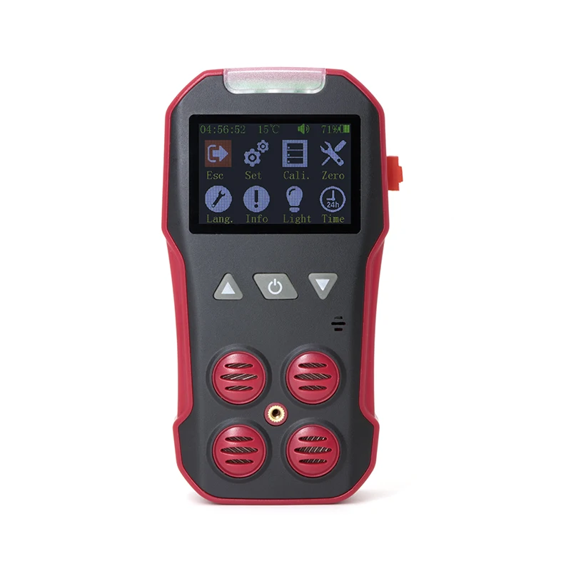 LCD display automotive exhaust gas analyzer exhaust gas monitor device