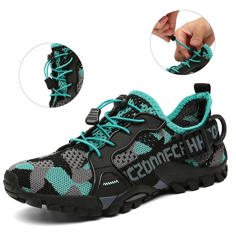 

Outdoor Non-slip Hiking Shoes Men Breathable Beach Wading Shoes Training Sneakers Size 36-47 Shoes for Women Caminhadas Trekking