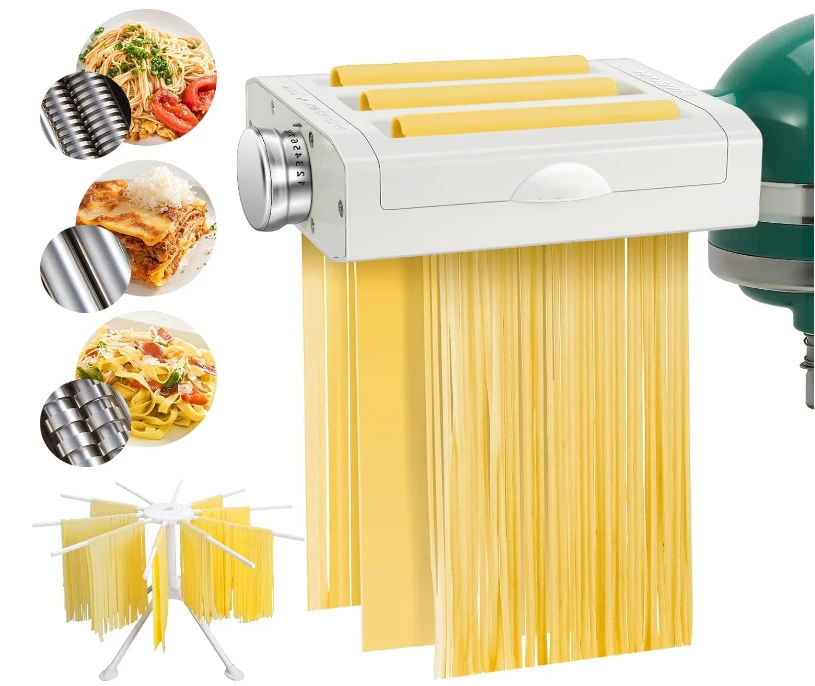 

Аксессуары для кухонных микшеров и макаронных изделий для кухни, вспомогательная машина для макаронных изделий с сушильной стойкой для макаронных изделий, включая щетку для чистки