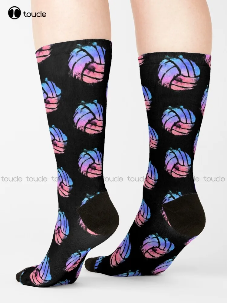 Beach Volleyball Socks Fun Socks For Women Personalized Custom Unisex