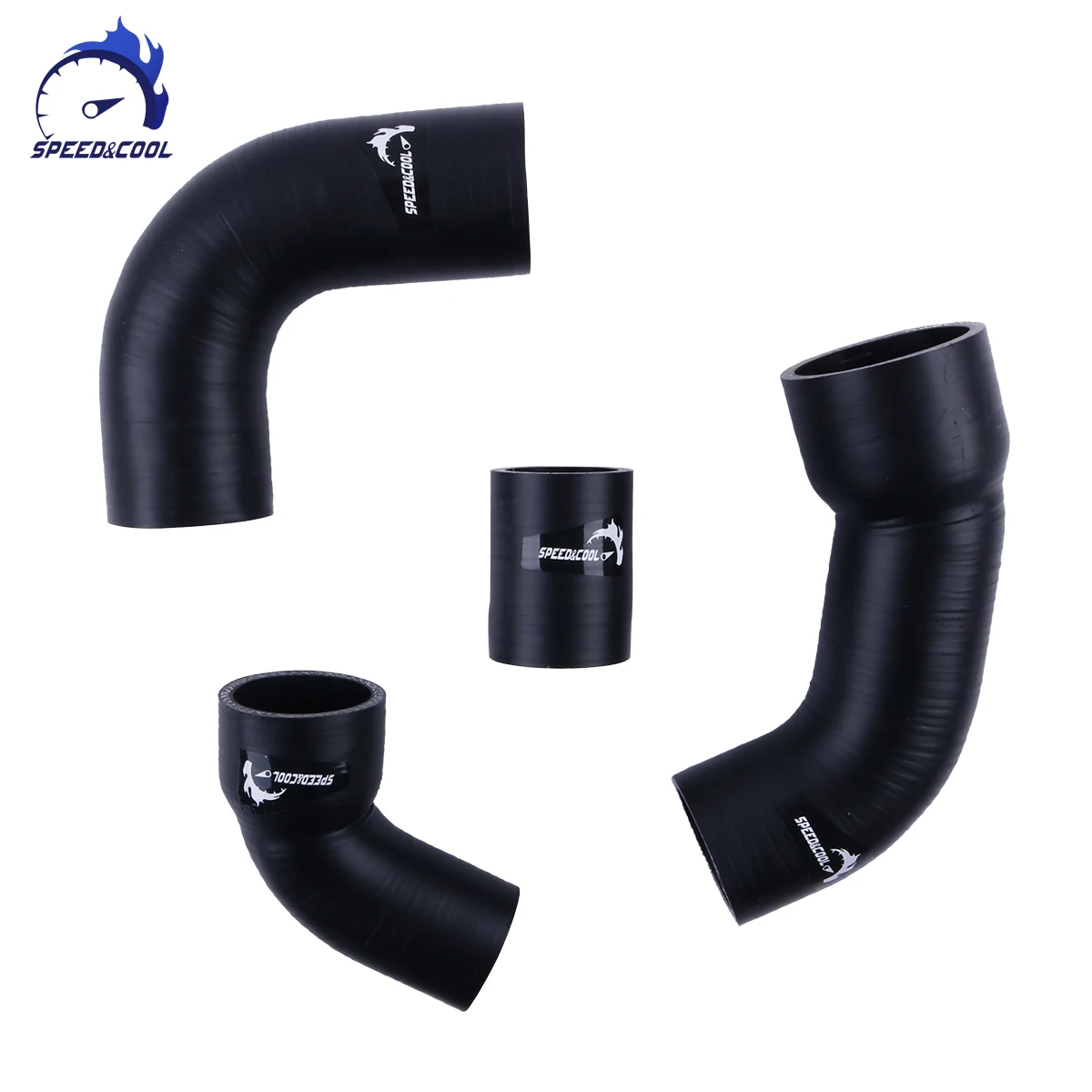 Per 1983-1989 Fiat Uno Turbo I.E 1.3 Mk1 Kit Tubo Intercooler Turbo Boost In Silicone Per Auto