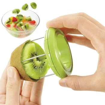 1PC Creative Fruit Cutting Knife Kiwi Cutter Avocado Cutter Fruit Salad Cooking Tools Kitchen Gadgets Cutting Accessories