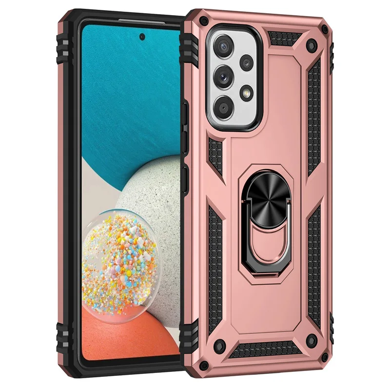 thumbnail image 1 of Heavy Duty Shockproof Armor Case For Samsung Galaxy S22 S23 S21 S20 FE S9 S10 Plus Note 20 Ultra 9 10 Lite Bumpers Ring Cover, 1 of 5