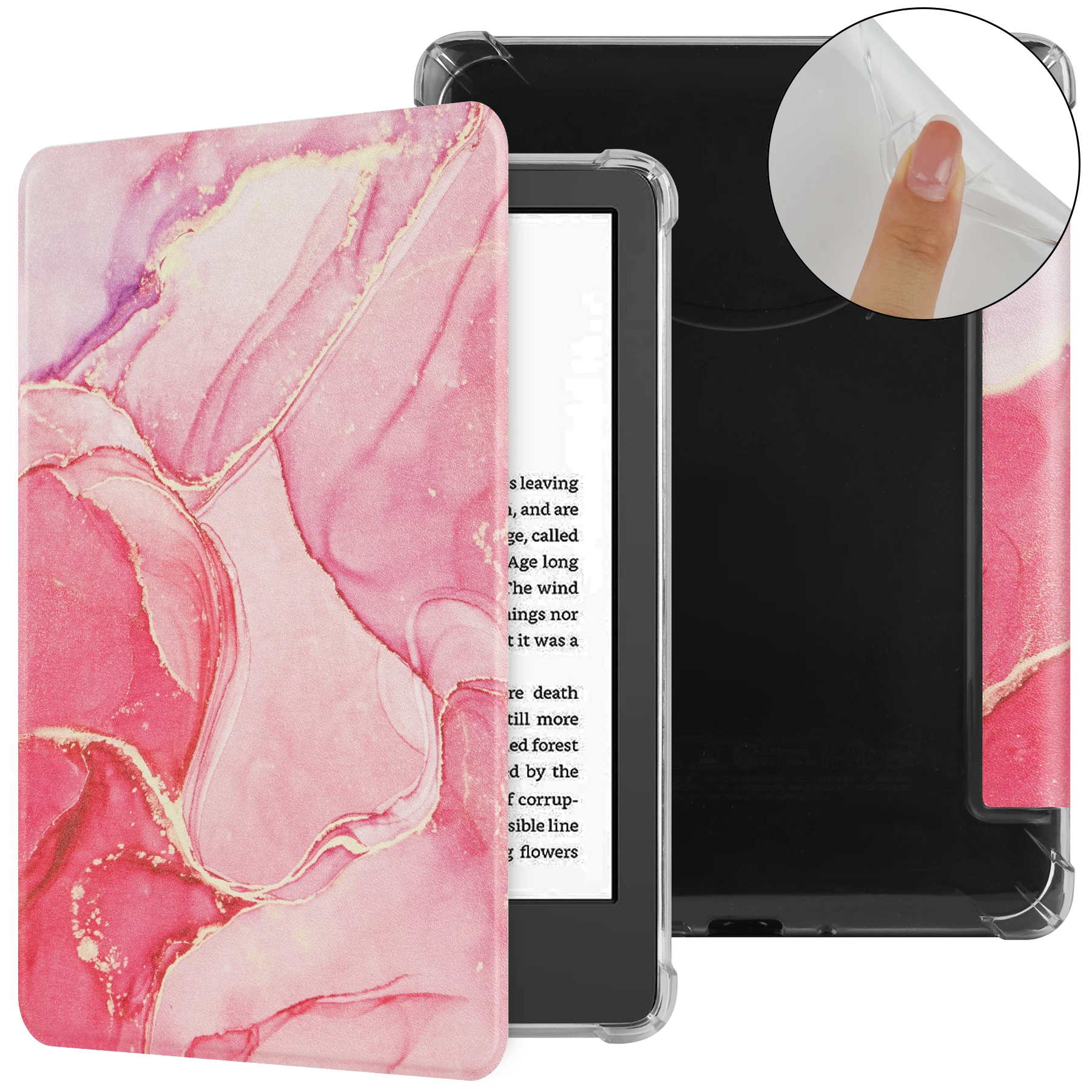Transparent Soft TPU Cover for Kindle Paperwhite Signature Edition (2024)