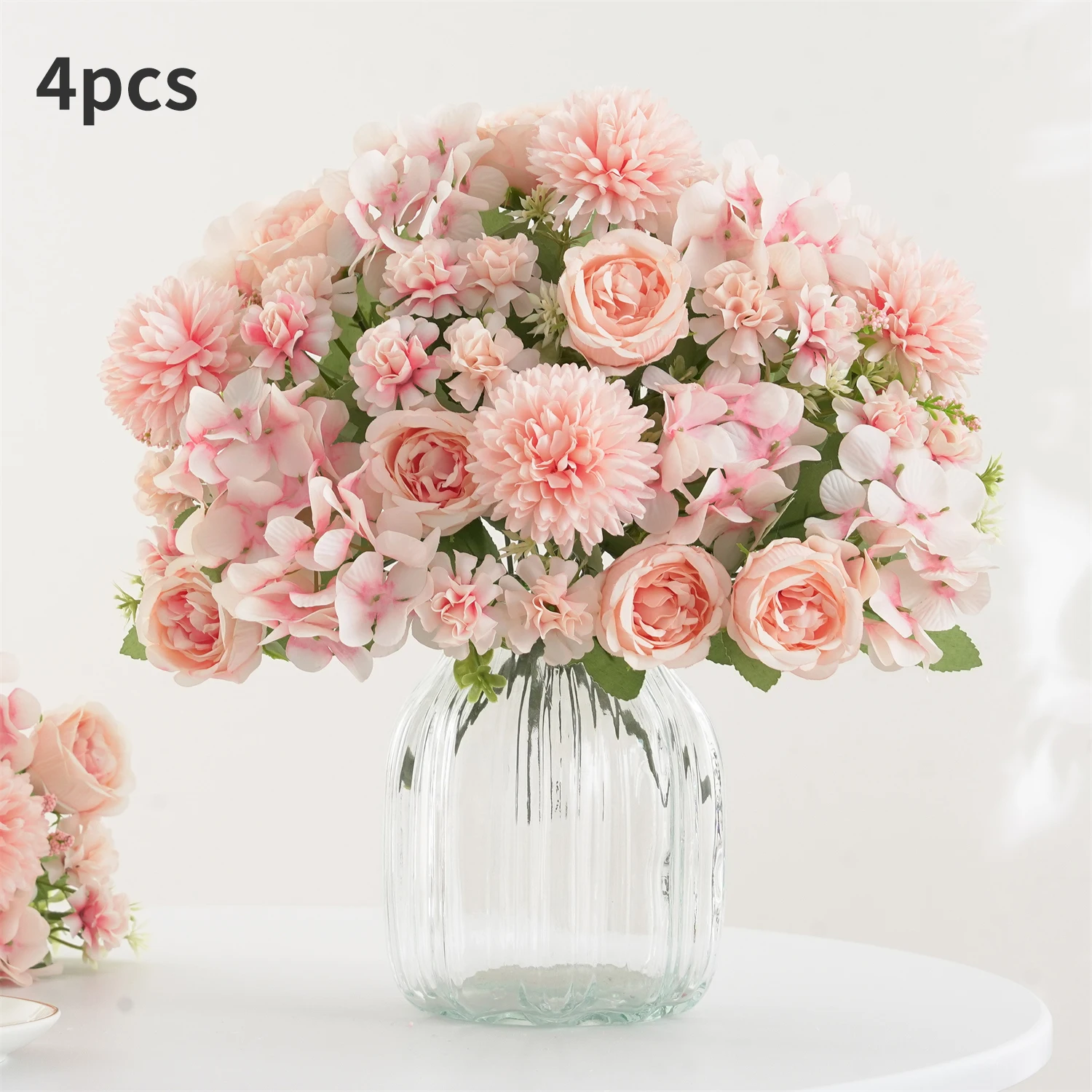 Artificial Peony Flower Bouquet 4