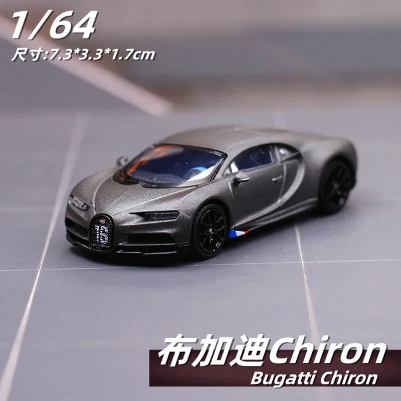 1:64 FOR Bugatti Chiron Supercar Alloy Car Diecasts & Toy Vehicles Car Model Miniature Scale Model Car 5