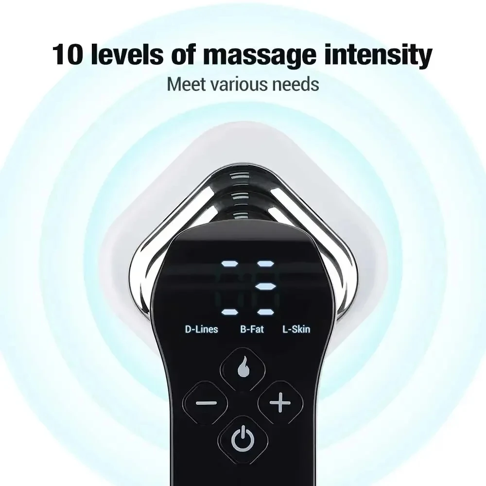Electric Portable Hand Held Body Massager for Belly Waist Arm Leg Butt 4