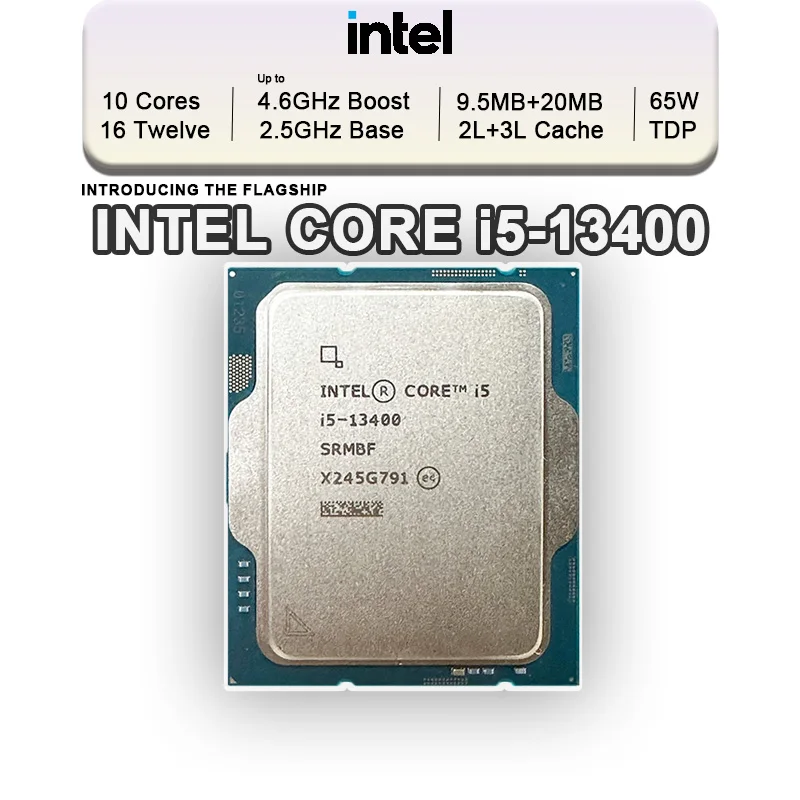 Intel i5 13400 CPU + ASROCK B660M PG Riptide DDR4 + Asgard W2