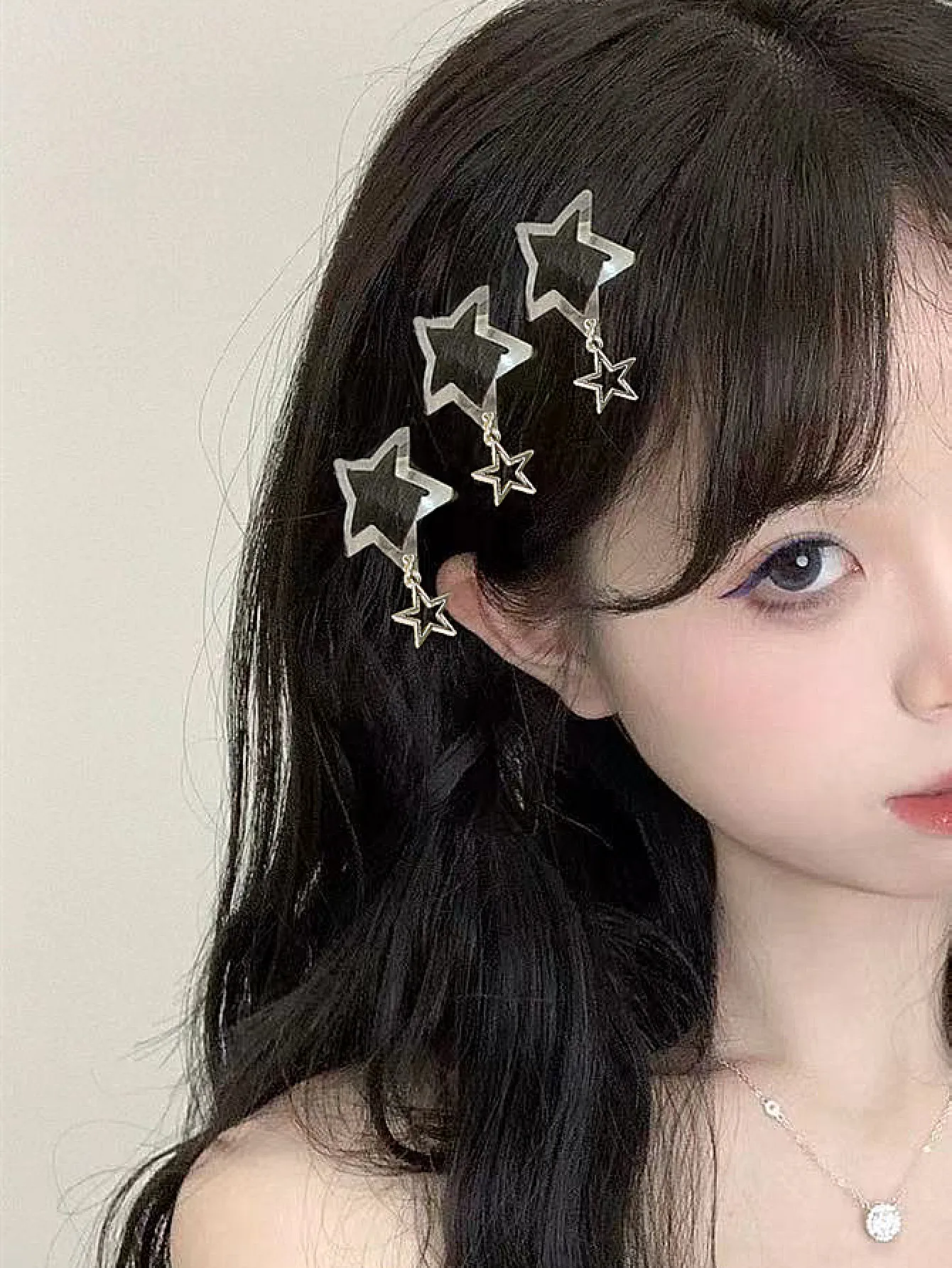 6 Pezzi Ragazze Fasce Arco Glitter Bambini Fascia Cuore Stella Capelli per Toddl