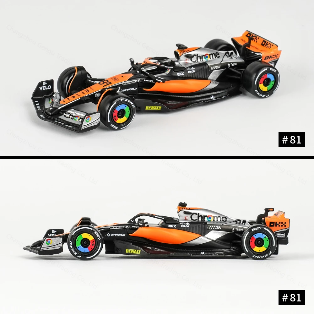 Bburago 1:43 2023 Mclaren MCL60 F1 Formula Car Die Cast Vehicles Collectible Model Racing Toys 5