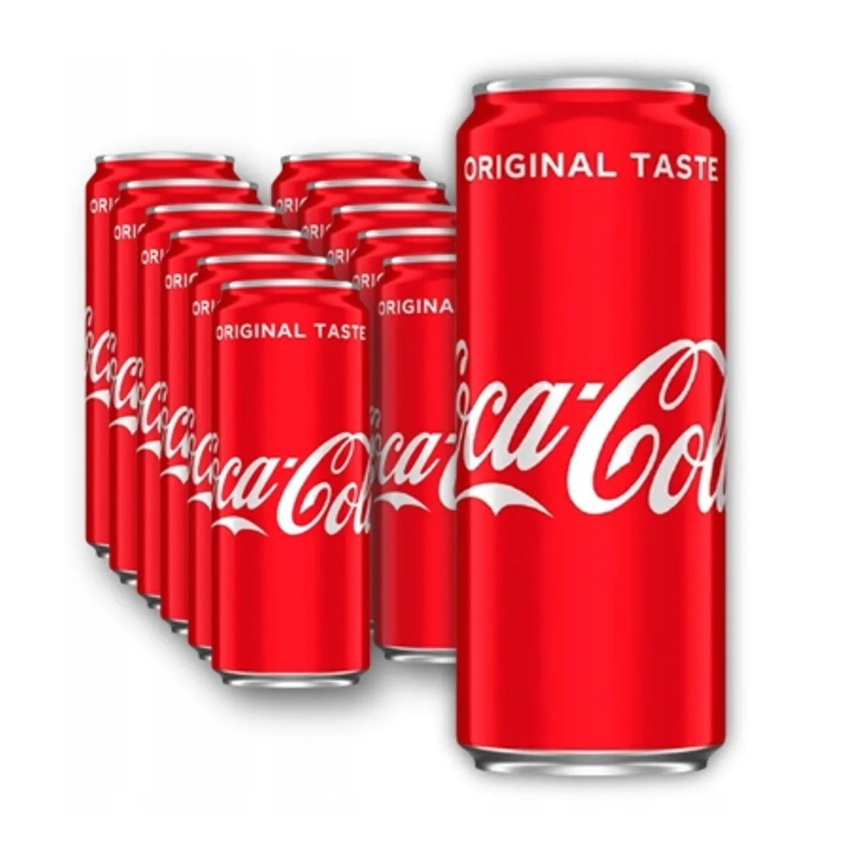 Napój gazowany Coca Cola Original puszka 330 ml zestaw 12 sztuk z Polski za $10 / ~37zł
