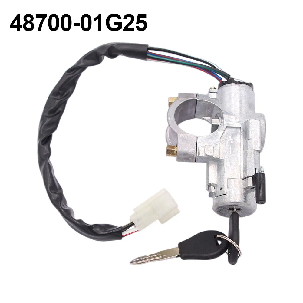 Car key blank remote Ignition Switch W/ Lock Cylinder Nissan 86-94 D21 95-96 Pickup Pathfinder Nissan D21 M.T 90-94 Automobile Accessories