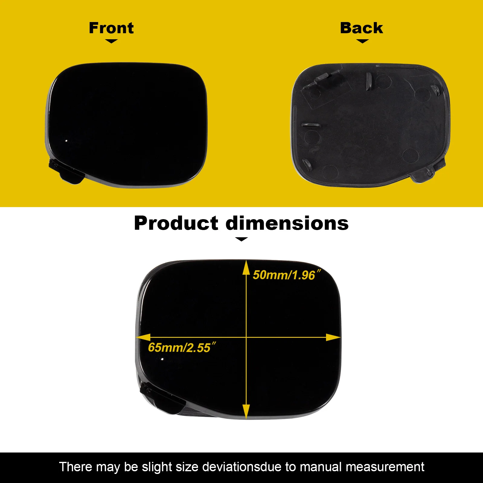 Front Bumper Tow Hook Cover Cap Fit For Volvo XC40 39847993 Trailer Cover Cap Car Accessories