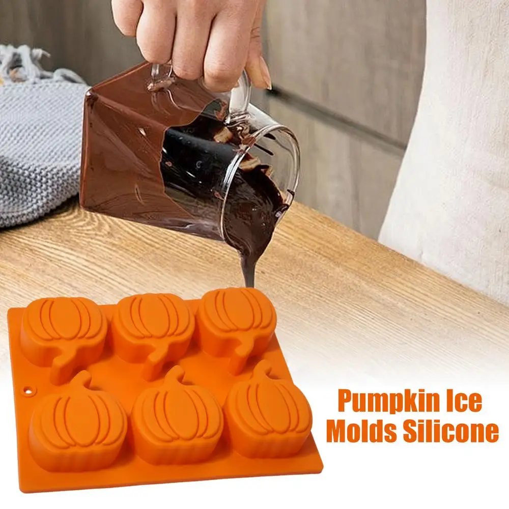 Pumpkin Chocolate Mold Non-Stick Silicone Chocolate Mold Candy Molds Food Grade Baking Accessories Multipurpose Chocolate Molds