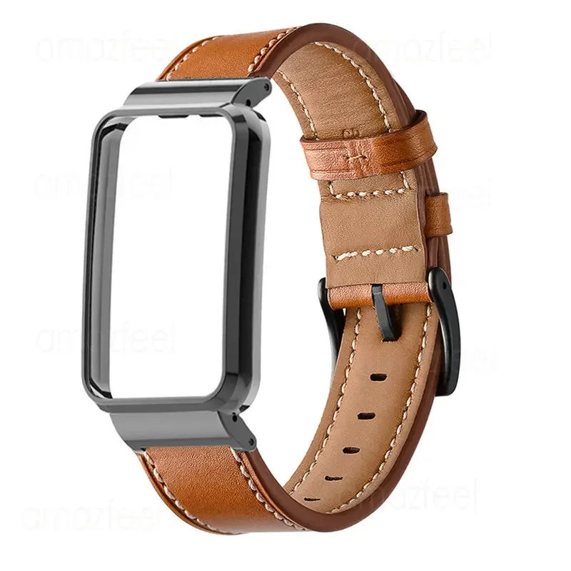 For Xiaomi Mi Band Pro Metal Strap Case Protector For mi band