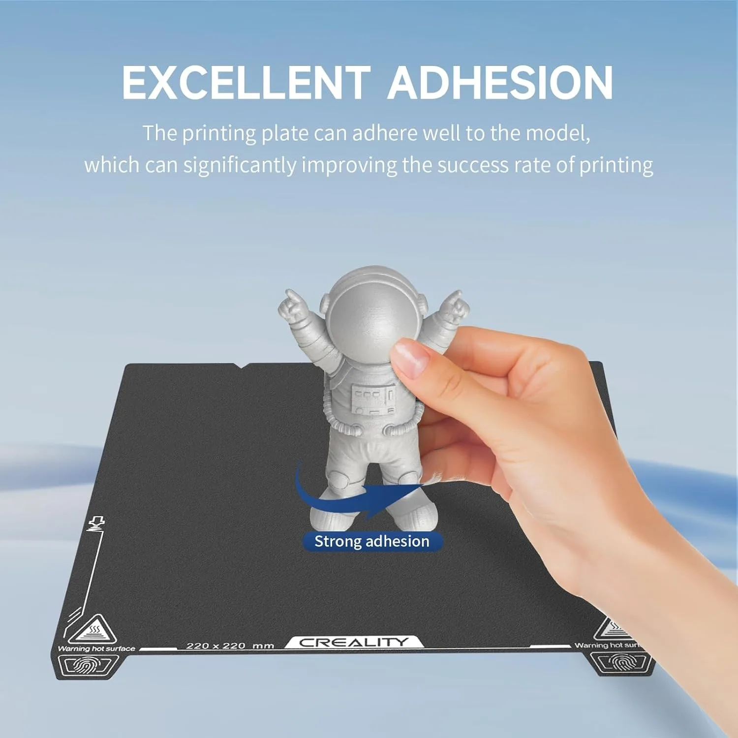 Creality Ender-3 V3 SE PEI 빌드 플레이트, 텍스처 PEI 시트, 마그네틱 플렉시블 용수철 스틸 빌드 플레이트, Ender-3/V3 SE용, 235x235mm