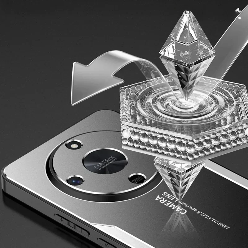 High Quality Aluminum Alloy Matte Metal Shockproof Phone Case