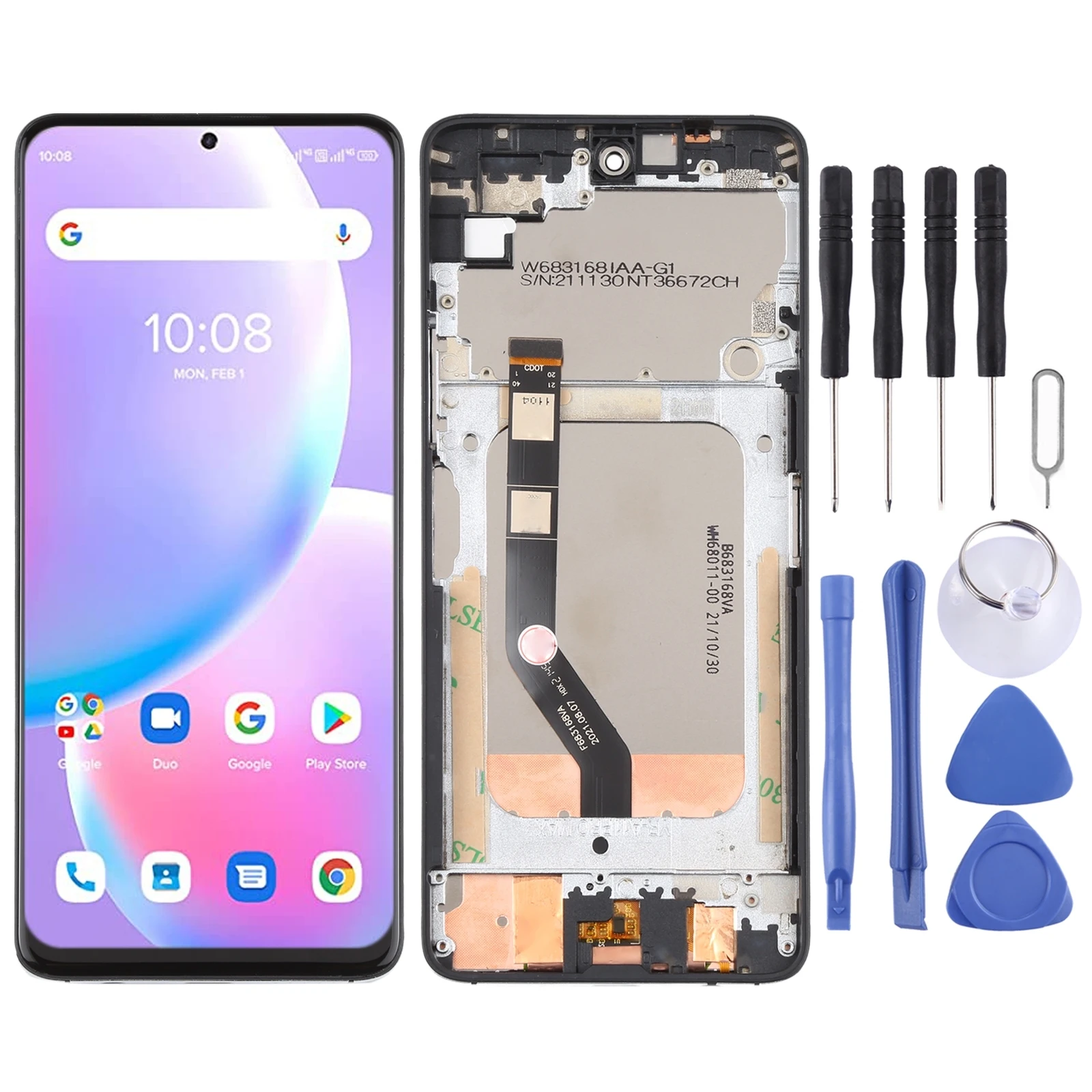

IPartsBuy для Umidigi A11 Pro Max ЖК-экран и дигитайзер полная сборка