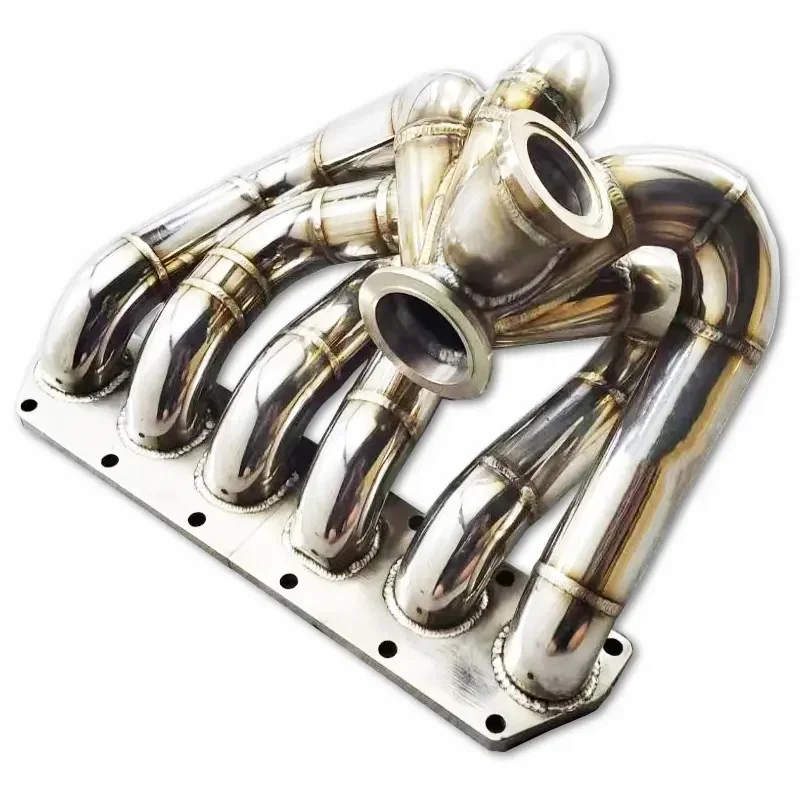The first section of plantain Turbo manifold For/VW R32 MK5 3.2L 2006- Automobile Exhaust Pipe Performance E