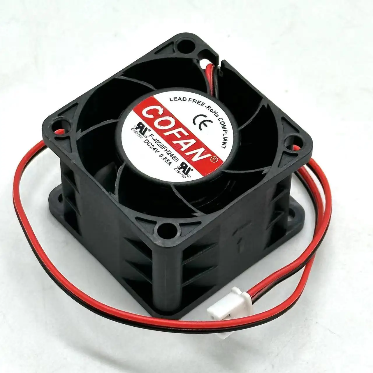 COFAN F-4028FH24BII DC 24V 0.35A 40x40x28mm 2-проводной Вентилятор охлаждения сервера