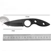 New outdoor multi-function straight knife, portable EDC small straight knife, camping self-defense survival knife with K sheath 6