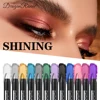 Smoky Dark Green Eyeshadow Pencil Stick Waterproof Pearlescent 12 Colors Metallic Glitter Eye Shadow Highlighter Pen Makeup Tool 3