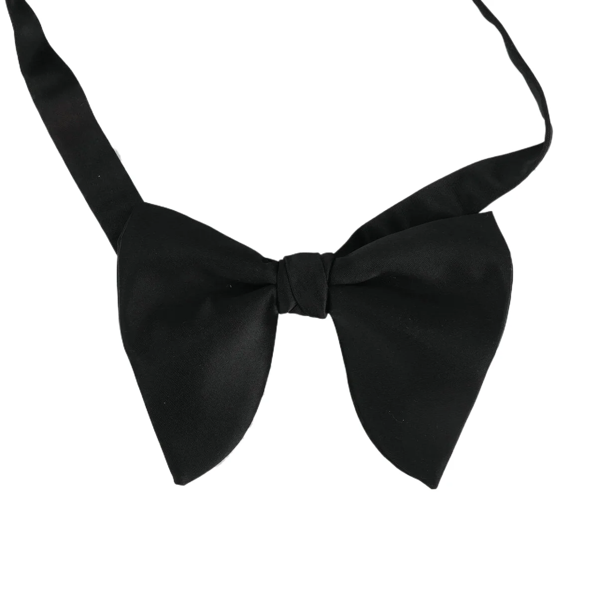 Elegante, einfarbige Fliege für Herren, Hochzeitsfliege, verstellbare, übergroße Fliege, Vintage-Fliege für Herren, große Fliege, Schmetterlingsfliege, Geschenk für Jungen – Detail 8