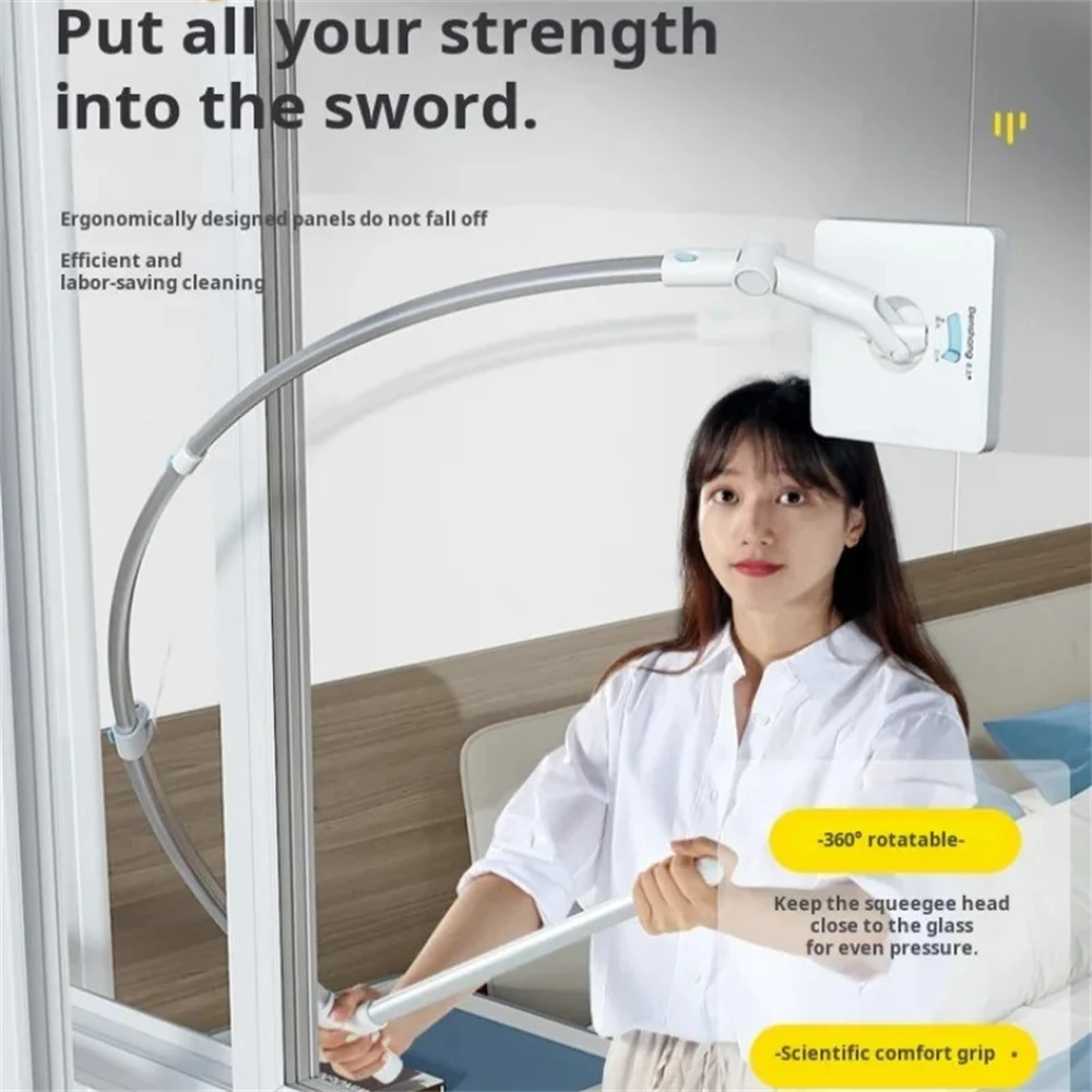 Scalable High-rise Window Brush Suitable For High-rise Window Cleaning Tools Household Doublesided Glass Wiping Cleaning Tools cleaning brush,window cleaning tool,glass cleaner brush,glass cleaning brush