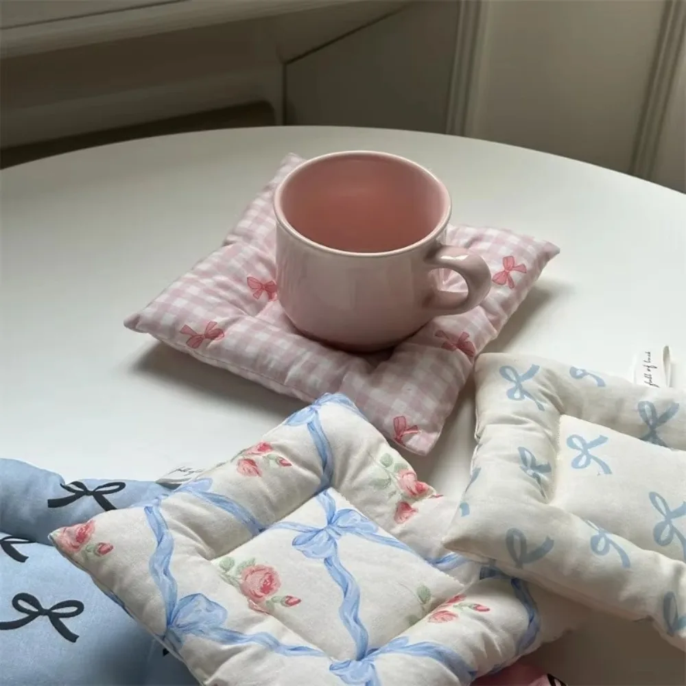 Cotton Table Placemats Heat Resistant Non Slip Coasters